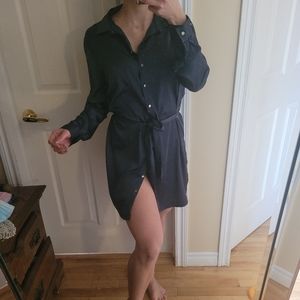 Fashion nova dress shirt dress